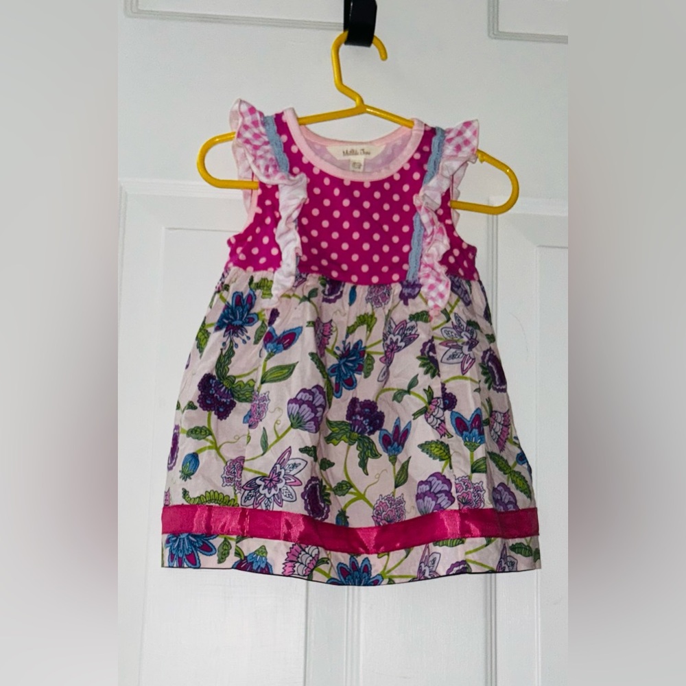 Matilda Jane Size 12-18 Month Dots of Love Dress